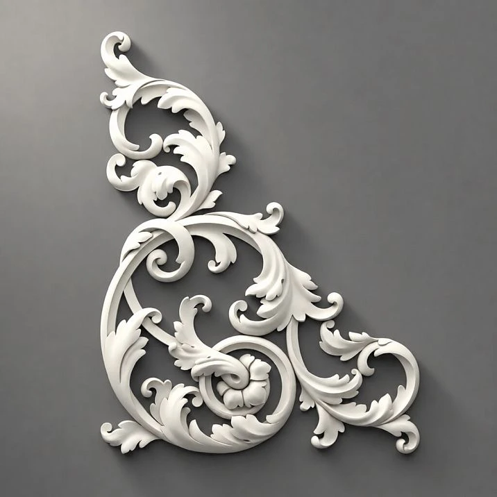Molding NPU-440L with asymmetric scrolls. Order molding
