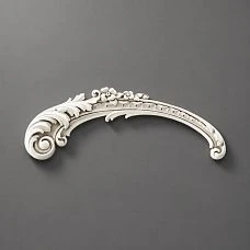 Polyurethane decorative NPU-460L &mdash; elegant overlay with plant motifs for interior and facade