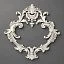 Molded decor NPU-462.1 (A=330 B=330 C=14 mm) (Polyurethane)
