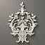Molded decor NPU-464 (A=300 B=420 C=15 mm) (Polyurethane)