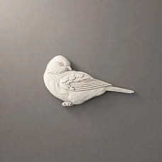 NPU-497R Molded Decoration &ndash; a polyurethane applique in the shape of a bird from STAVROS.