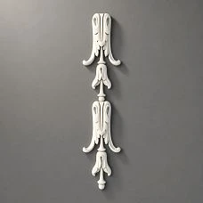 NPU-505 polyurethane molding decor &mdash; a vertical decorative overlay in a classic style.