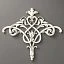 Stucco decor NPU-508 (A=369 B=419 C=18 mm) (Polyurethane)