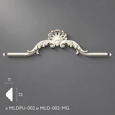 Molding NPU.VRS-001-1 with elegant scrolls