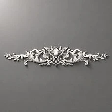 Molding decor NPU.VRS-013 &mdash; decorative polyurethane element with classic scrolls