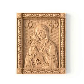 Icon of the Blessed Virgin Mary IKN-001