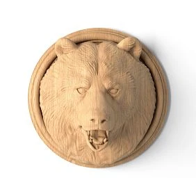 Carved Maskron M-017