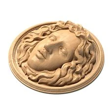 Wooden item M-009 for elegant facade decoration