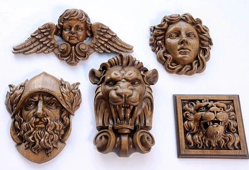 Original Mascaron Decor for Interior