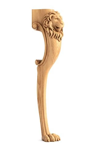 Carved furniture leg MN-045