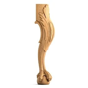 Carved furniture leg MN-034