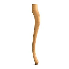 Curved wooden legs for console tables