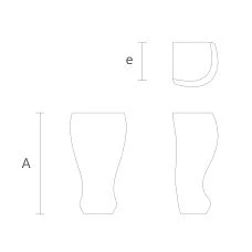 Interior leg drawing