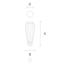 Drawings of Conical Legs