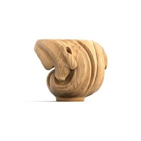Carved furniture leg MN-047