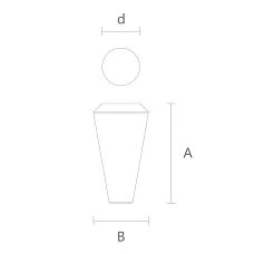 Legs wood drawings for sofa, armchair