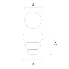 Drawings of carved legs for bed