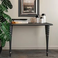 Buy carved black table legs