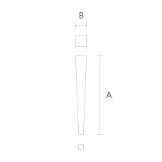 Drawing of the modern leg MN-146