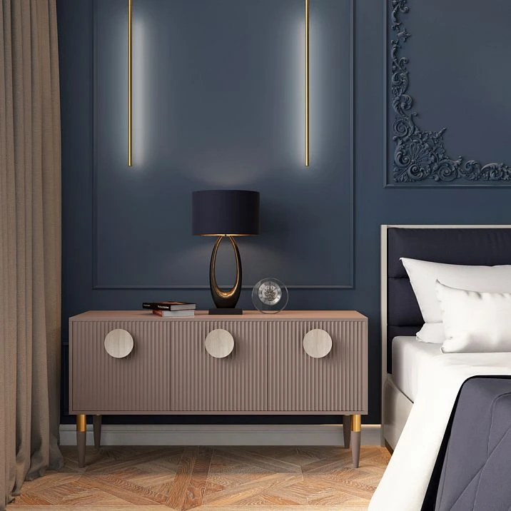 Solid wood furniture legs MN-149 in bedroom for furniture