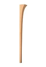 Straight leg for wooden furniture from manufacturer for console