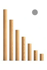 Wooden leg for cabinets, chests, and side tables available in Moscow and St. Petersburg
