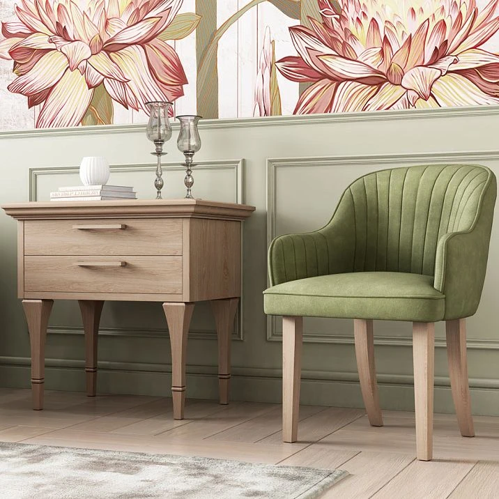 Legs for chair, side table in interior photo