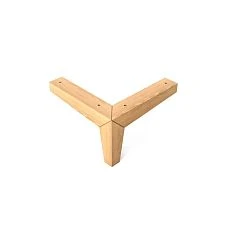 Wooden leg for furniture
