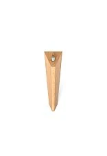 Wooden furniture legs top view