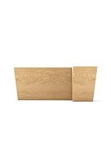 Wooden corner leg for a sofa