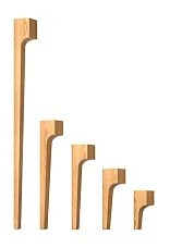 Wooden leg MN-186 for all types of furniture