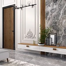 Rectangular Wooden Handle for Entryway