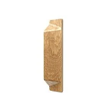 Side view of wooden handle