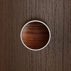 Premium Ton HL-058-2M push handle in reddish-brown Indian rosewood
