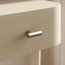 Oscar HL-061-2M furniture handle made of solid wood with STAVROS metal inserts, stylish design for kitchens, cabinets, dressers, with coating