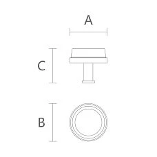 Furniture handle Altair HL-067M &ndash; stylish accent for interior