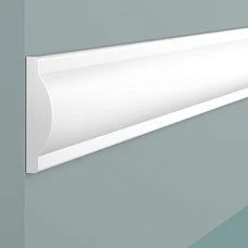 Molding D1050 polystyrene Hi Wood 50x12.5x2000mm. Close-up