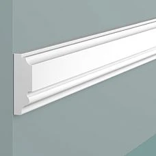 Molding D35V1 Polystyrene Hi Wood 35mm x 12mm x 2.0m. close-up