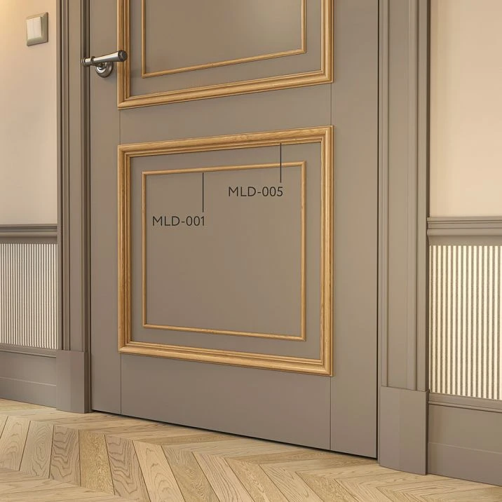 Wooden molding MLD-001 for door design