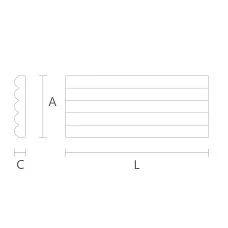 Molding MLD-033 used for furniture decoration scheme