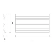 MLD-034 molding drawing.