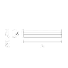MLD-M-013 molding. drawing