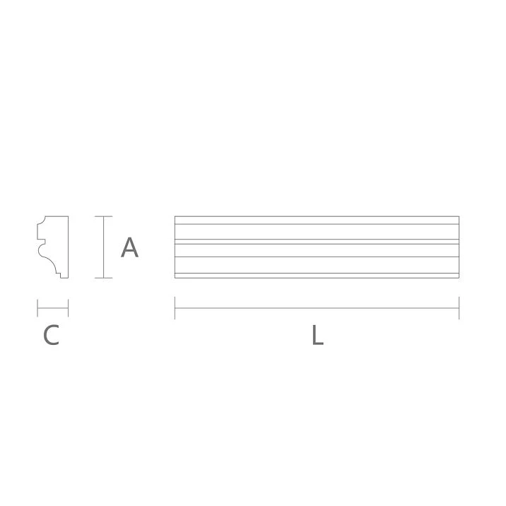 MLD-M-013 molding. drawing