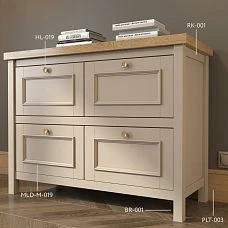 MDF furniture molding MLD-M-019 for design