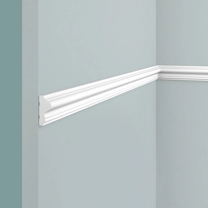 High-density polystyrene molding LD32 HI WOOD, 32&times;15 mm, multi-level relief