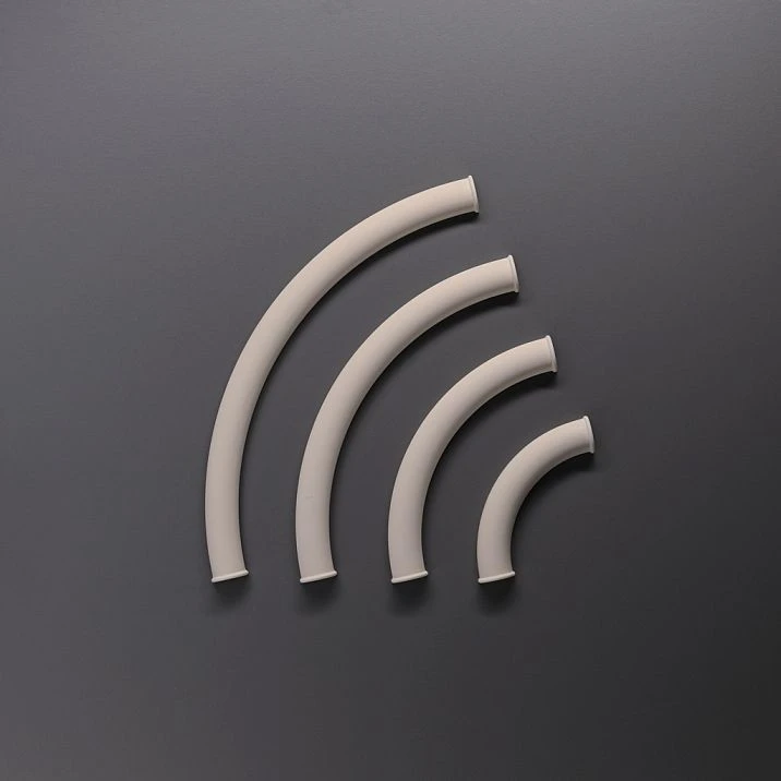 Polyurethane molding MLDPU-027U-1 STAVROS in the form of an arc-shaped segment with semicircular ends for decorating arches and niches