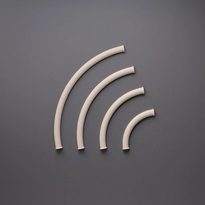 STAVROS polyurethane molding decor MLDPU-027U-2 &mdash; an arched element with smooth lines for classic and modern interiors