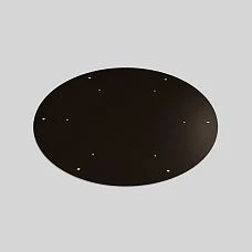 FUR-035 Galvanized Steel Mounting Plate 580&times;2 mm with Perforation for Large Furniture