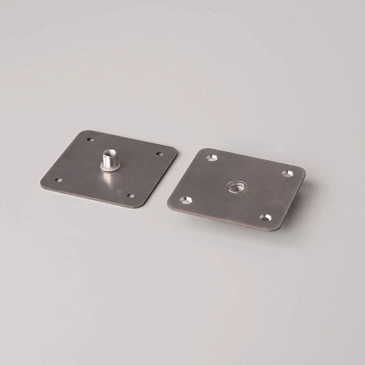 Buy square mounting plate FUR-044 for furniture
