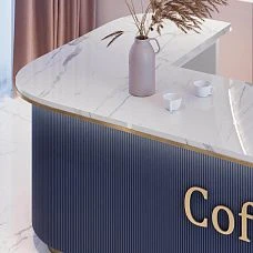slatted panel pan-001 decorative slatted panel for bar counter and commercial interior